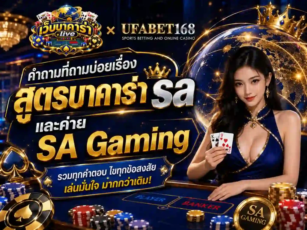 คำถามที่ถามบ่อยเรื่อง สูตรบาคาร่า sa และค่าย SA Gaming